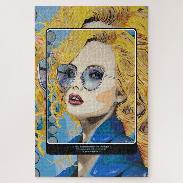 Puzzle Peinture sur un (Vertical)