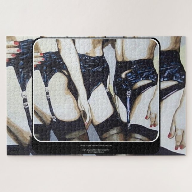 Puzzle Peinture sur une (Horizontal)