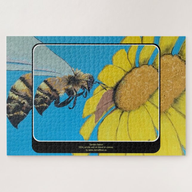 Puzzle Peinture sur une (Horizontal)