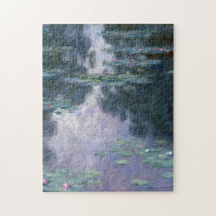 Puzzle Peinture Vintage de Waterliles par Claude Monet