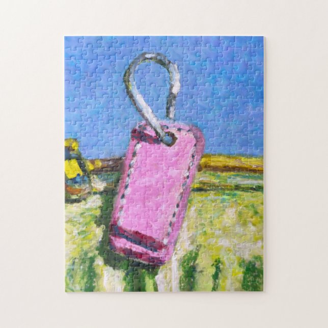 Puzzle Peintures expressionnistes avec étiquette rose iPa (Vertical)
