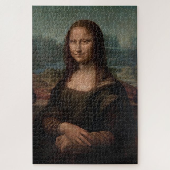 Puzzle Peintures Leonardo Da Vinci | Mona Lisa (Vertical)