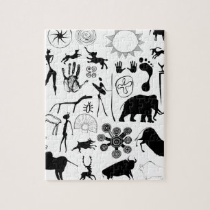 Puzzle Peintures rupestres - art primitif