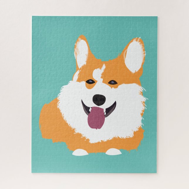 Puzzle Pembroke Welsh Corgi Chien Animal animal de compag (Vertical)