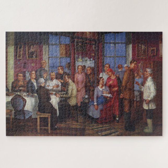 Puzzle Pendaison de crémaillère (Horizontal)