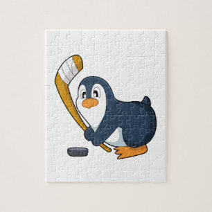 Puzzle Penguin Hockey sur glace bâton de hockey sur glace