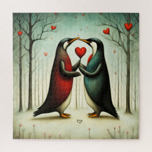 Puzzle Penguin Love 2