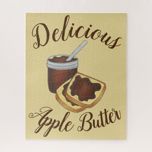 Puzzle Pennsylvania Dutch Canned Apple Butter Amish Food (Vertical)