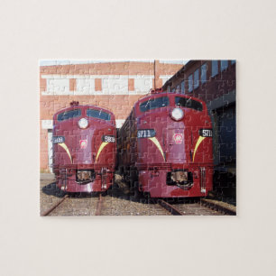 Puzzle Pennsylvania Railroad E-8a, s (JTFS) 5809 et 5711