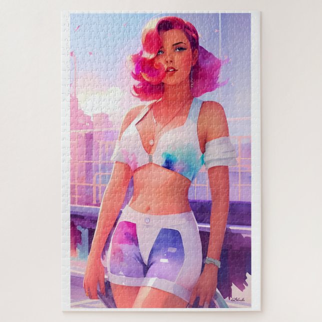 Puzzle Penny au Pennyroyal Tea Club (Vertical)