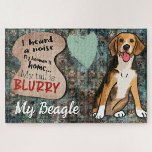 Puzzle Pensées humiliantes de mon Beagle