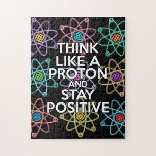 Puzzle Pensez comme un proton et restez positif Science