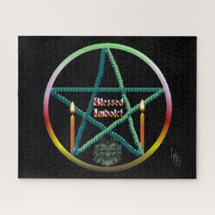 Puzzle Pentacle Imbolc