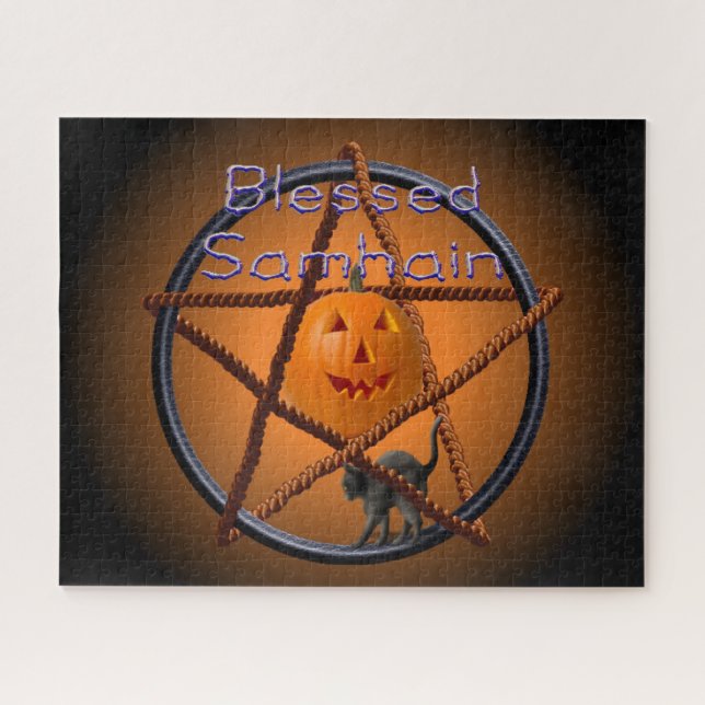 Puzzle pentacle samhain (Horizontal)