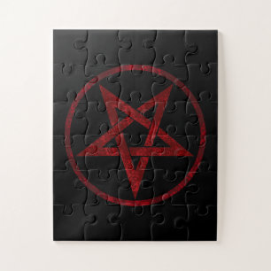 Puzzle Pentagram Red Devil