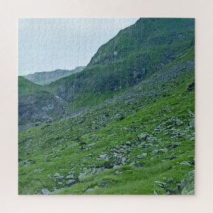 Puzzle Pente Alpine Transfagarasan – Photographie de Roum