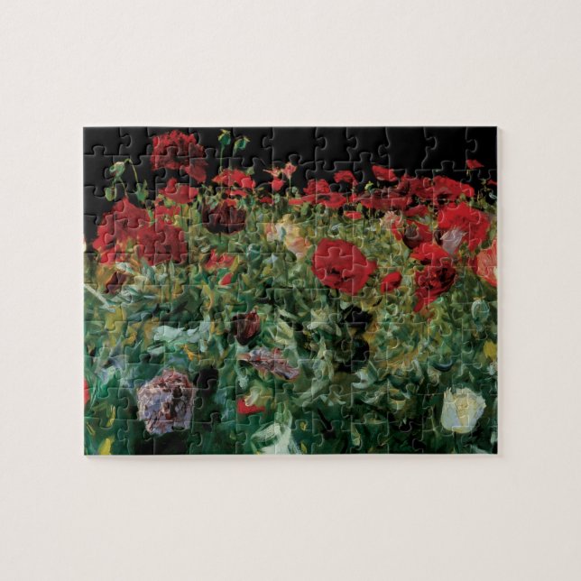 Puzzle Pépages de John Singer Sargent, Fleurs Vintages (Horizontal)