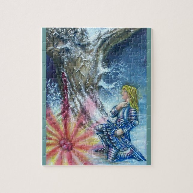 PUZZLE PERCEVATION ET VISION DU SAINT-GRAIL (Vertical)