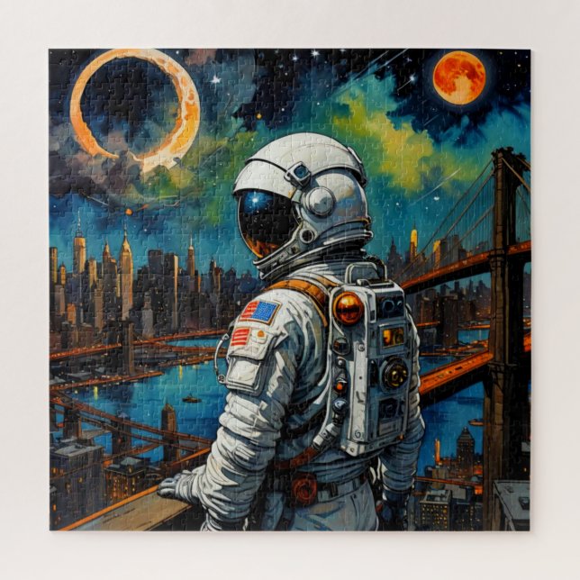 PUZZLE PERDU DANS L'ESPACE ET LE TEMPS-13 (Vertical)