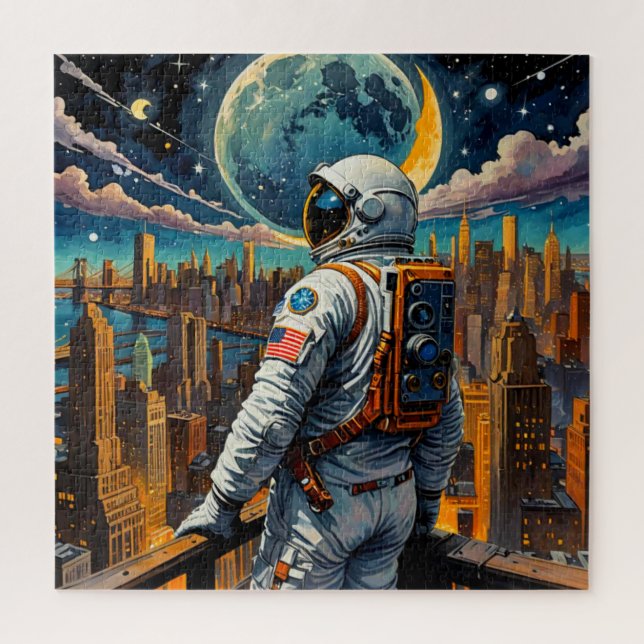 PUZZLE PERDU DANS L'ESPACE ET LE TEMPS-14 (Vertical)