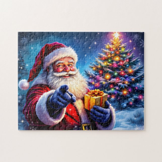 Puzzle Père Noël (Horizontal)