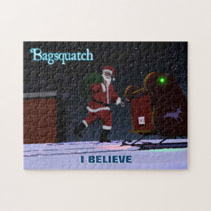 Puzzle Père Noël - Bagsquatch