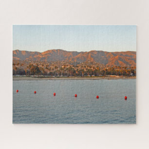 Puzzle Père Noël Barbara, Californie coucher de soleil mo