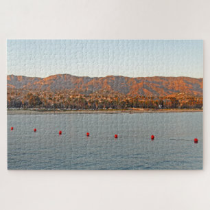 Puzzle Père Noël Barbara, Californie coucher de soleil mo