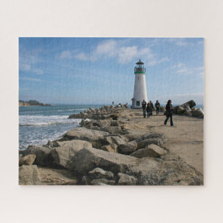 Puzzle Père Noël Cruz California Beach Walton Lighthouse
