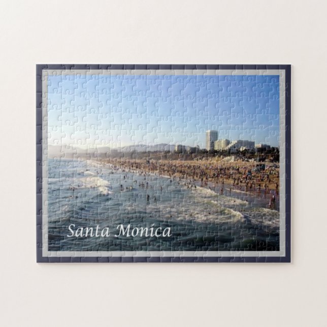 Puzzle Père Noël Monica - États-Unis - (Horizontal)