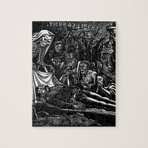 Puzzle Père Noël Muerte et le soldat C. Mexique 1951