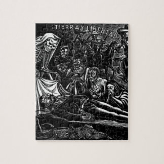 Puzzle Père Noël Muerte et le soldat C. Mexique 1951