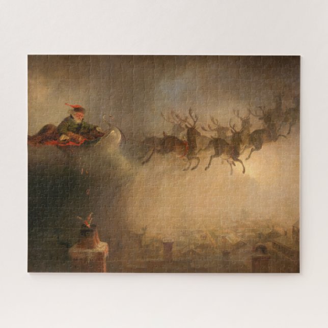 Puzzle Père Noël par William Holbrook Beard (Horizontal)