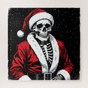 Puzzle Père Noël squelette