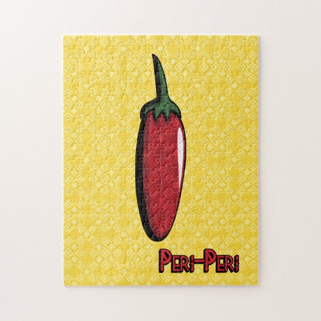Puzzle Peri-Peri Chili Pepper (Vertical)