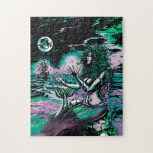 Puzzle Perle de l'Atlantide de sirène de sirène