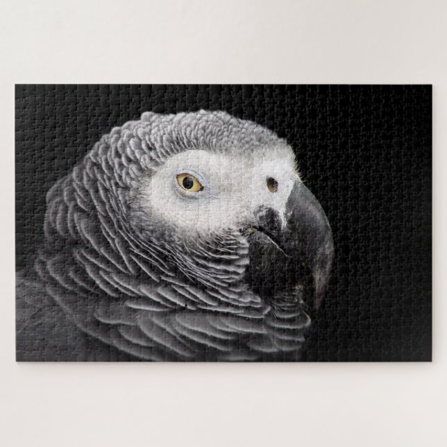 Puzzle Perroquet Gris Africain (Horizontal)