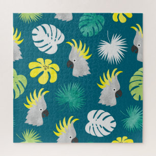 Puzzle Perroquets tropicaux : Couleur d'eau