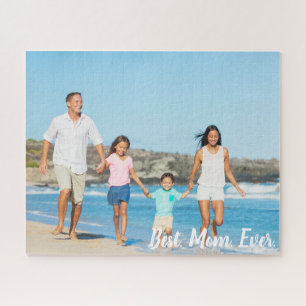 Puzzle Personalized Best Mom Ever Custom Family Photo