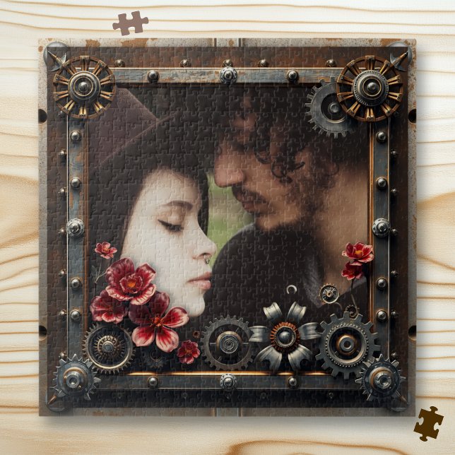 Puzzle Personalized Romantic Gift  Photos Template (Créateur téléchargé)