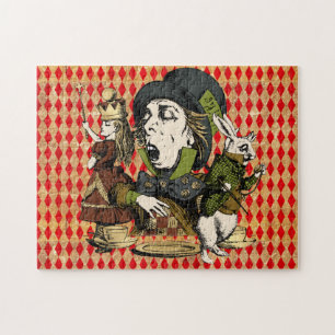 Puzzle Personnages vintages de Wonderland