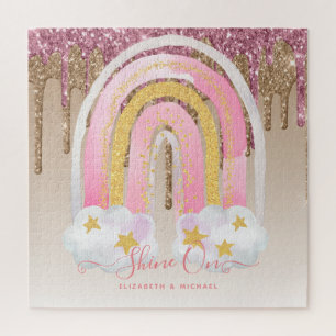 Puzzle Personnalisé 676 Piece JIGSAW Christmas Rainbow Ji