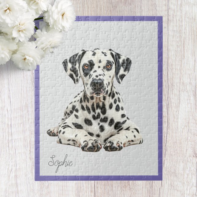 Puzzle Personnalisé Adorable Dalmatien (Créateur téléchargé)