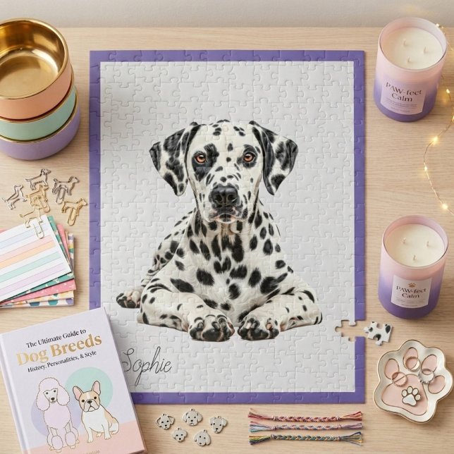 Puzzle Personnalisé Adorable Dalmatien (Créateur téléchargé)