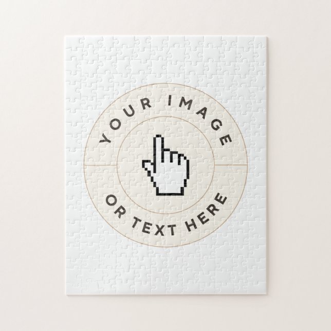 Puzzle - Personnalisé (ajouter image/texte) (Vertical)