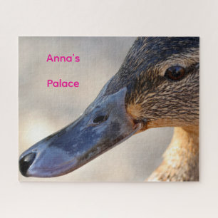 Puzzle personnalisé avec photo de canard anglais