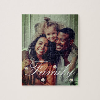Puzzle personnalisé avec photo de famille