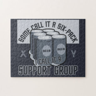 Puzzle personnalisé Beer Six Pack