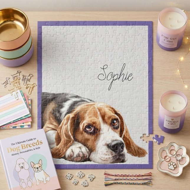 Puzzle personnalisé de Beagle (Créateur téléchargé)