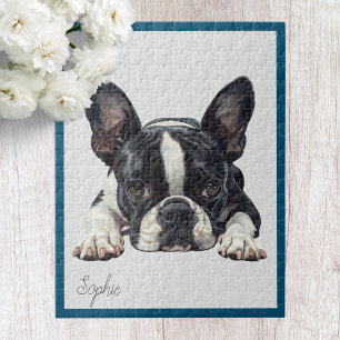 Puzzle personnalisé de Bouledogue français